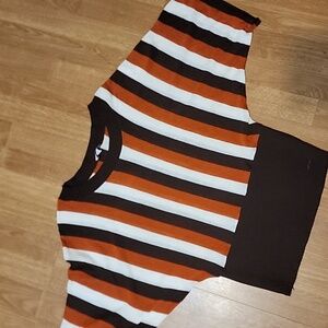 Batwing Lightweight Striped Sweater